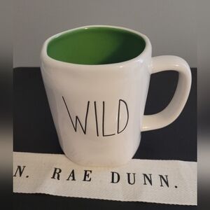 🔥2For$20 Rae Dunn "WILD" Mug.    NEW